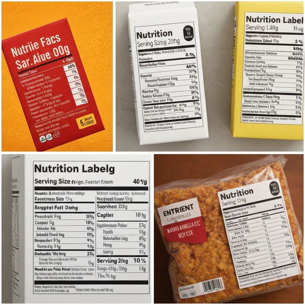 Четене на хранителни етикети